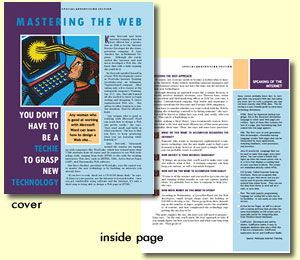 Image: Special Advertising Section for Working Woman magazine, October 2000